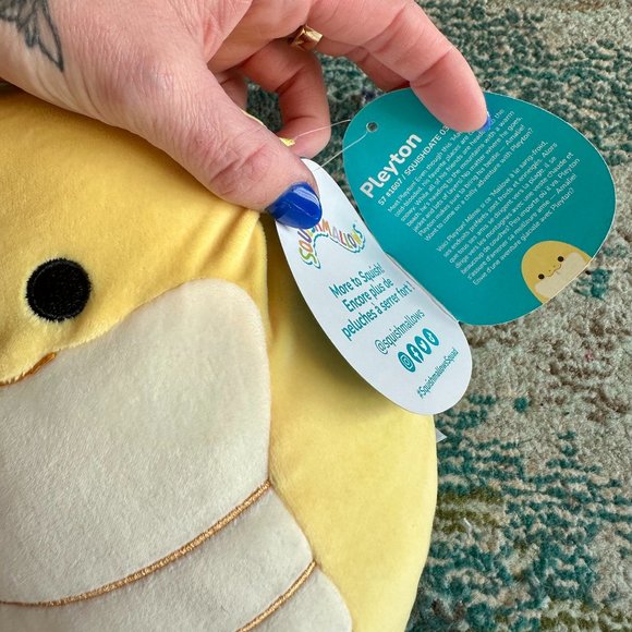 7.5" Peyton Yellow Snake Squishmallow - Picture 4 of 4